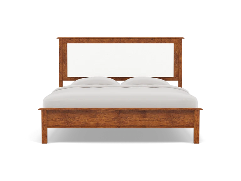 Daniel's Amish Manchester Upholstered Headboard Bed
